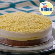 Torta Creme feita com Galak