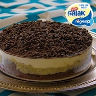 Torta Creme feita com Galak e Negresco